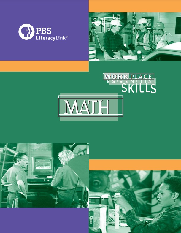Workplace Essential Skills Math workbook